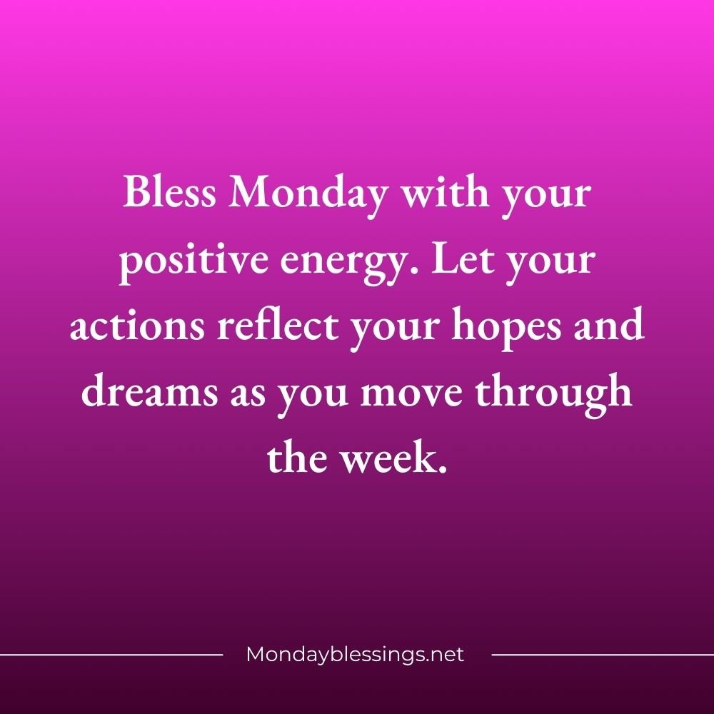 Monday Blessings