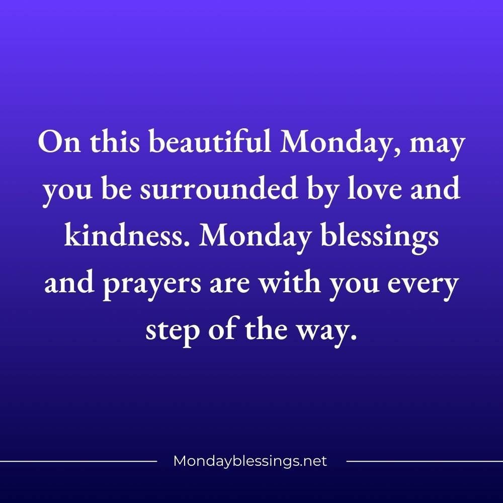 Monday Blessings