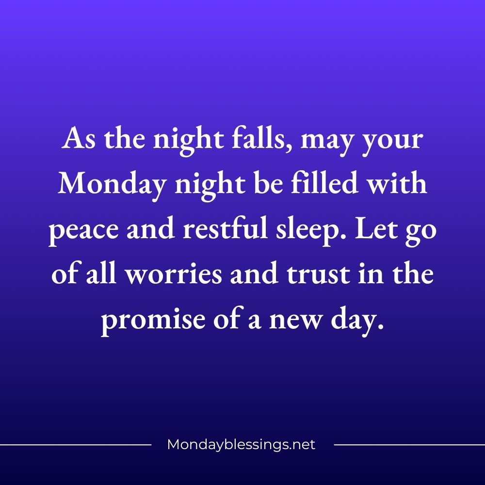 Monday Blessings