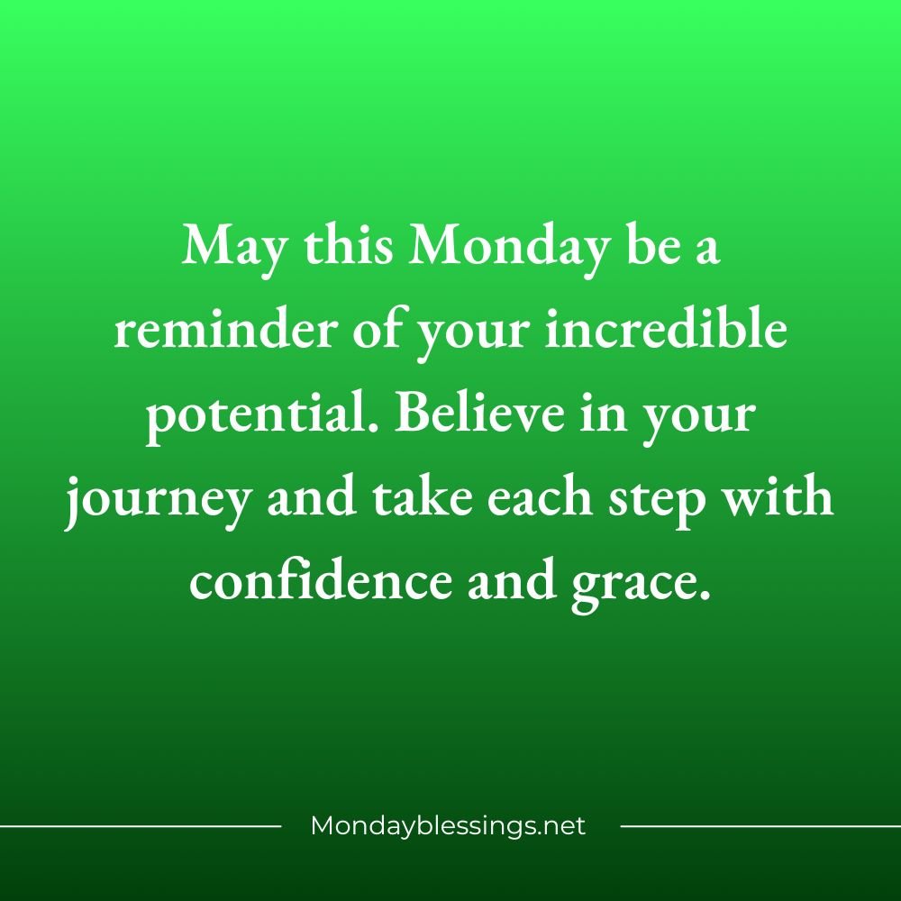 Positive Monday Blessings