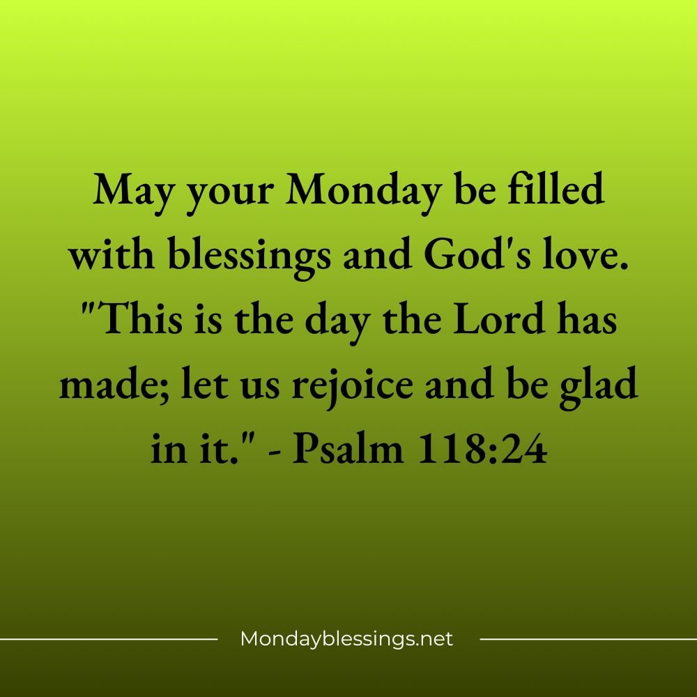 Monday Blessings