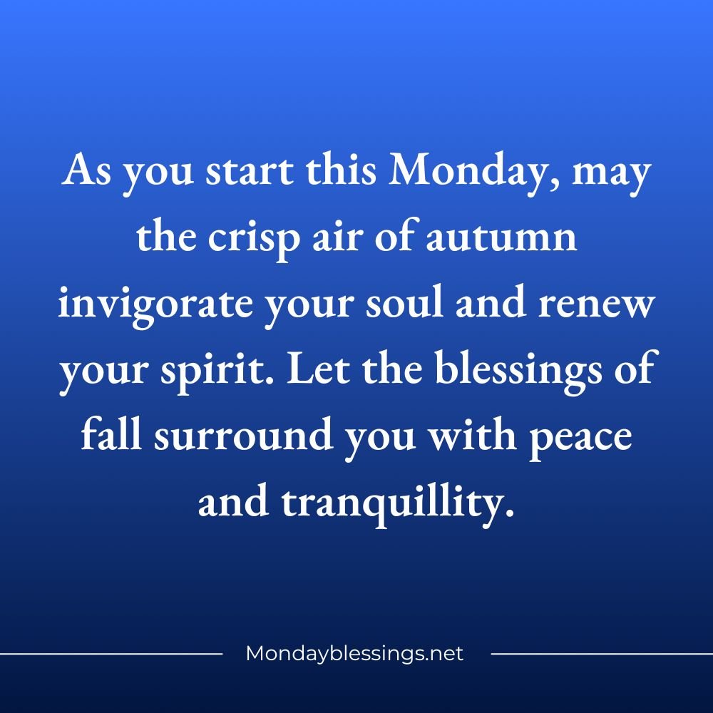 Monday Blessings