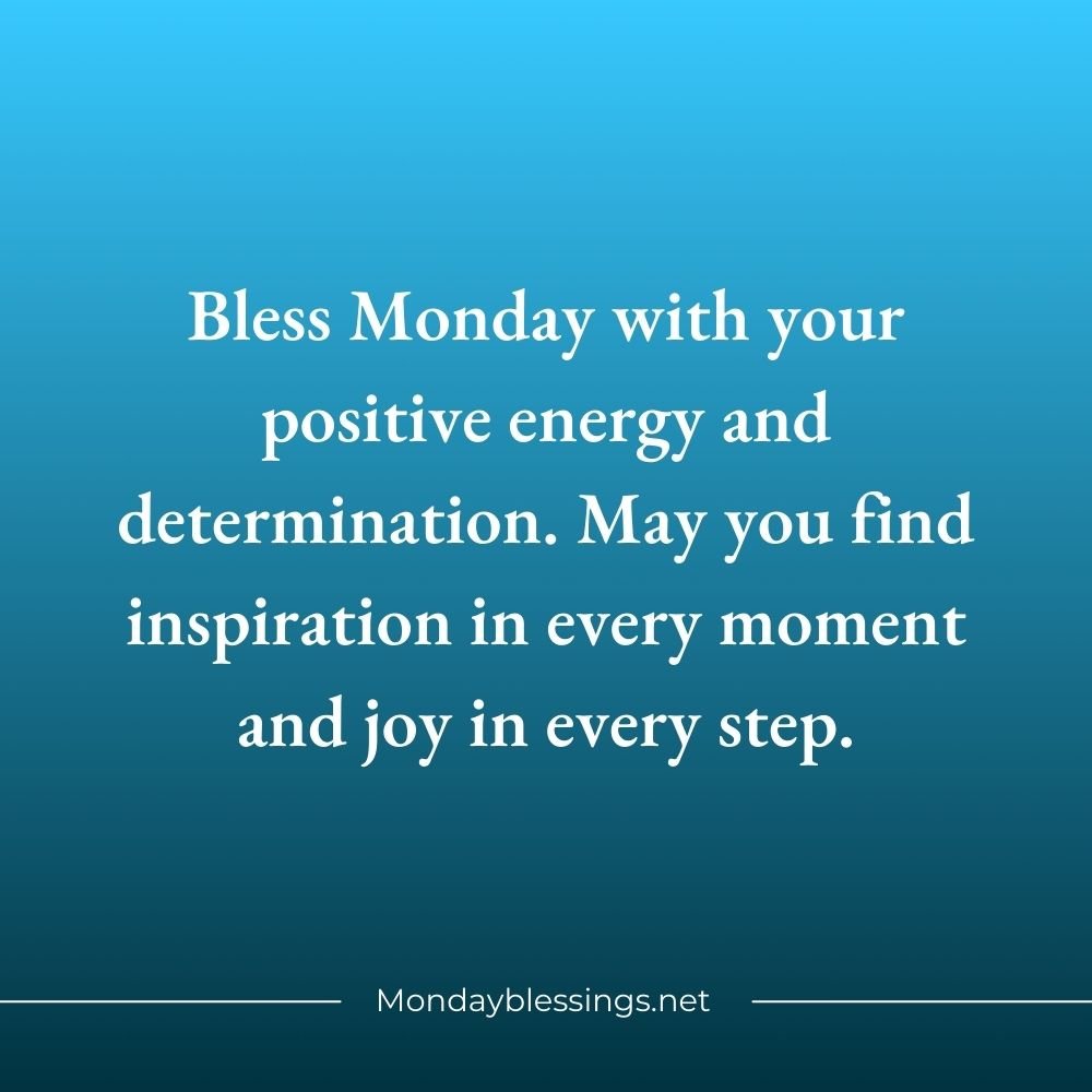 Monday Blessings