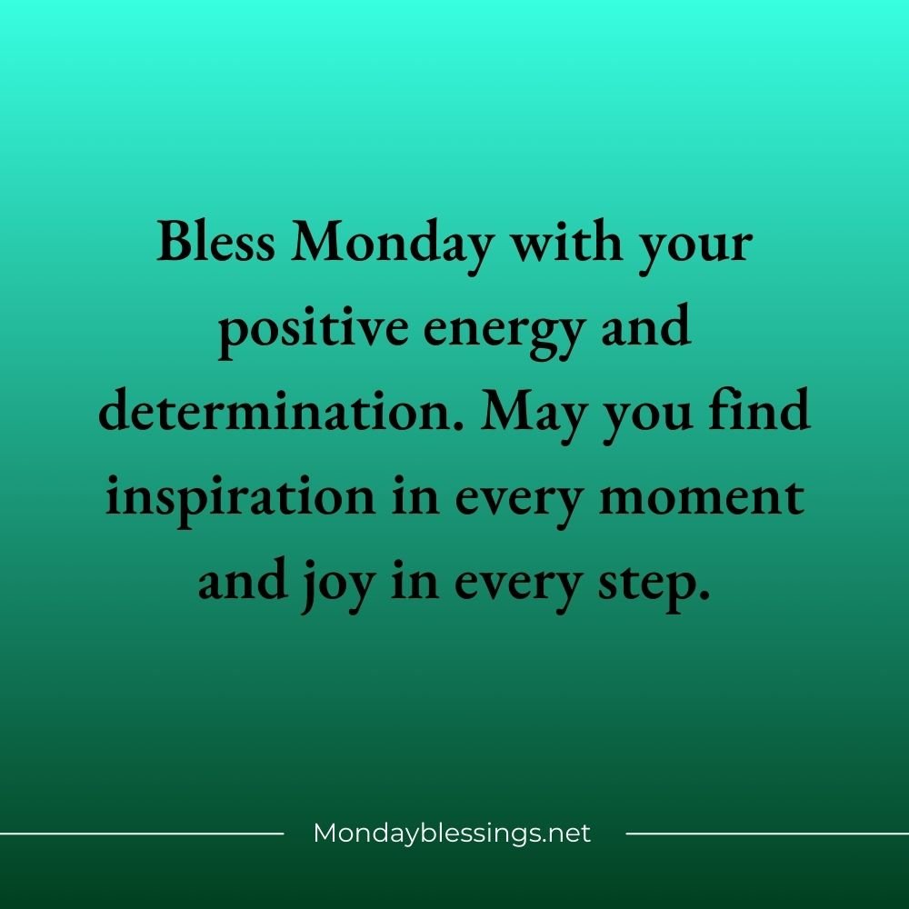 Monday Blessings