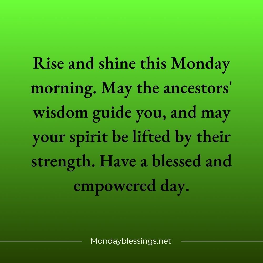 Monday Blessings