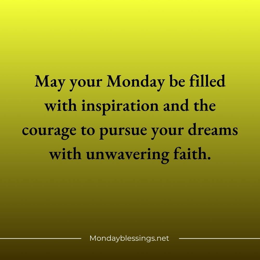 Monday Blessings