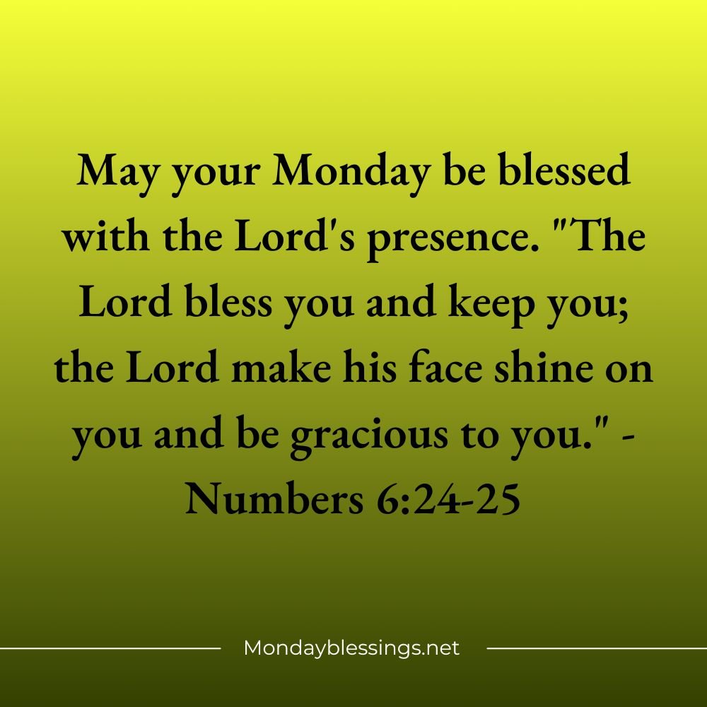 Monday Blessings