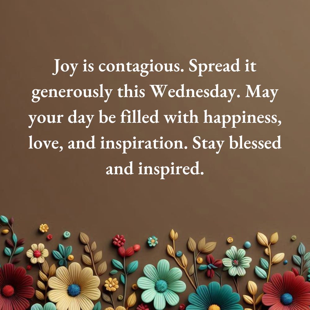 Inspiration Wednesday Blessings