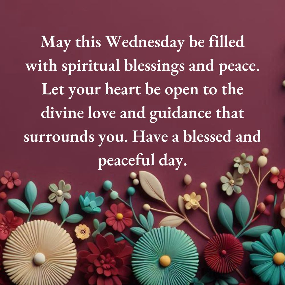 Wednesday Blessings Quotes