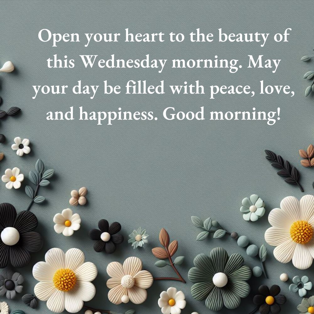 good morning wednesday blessings