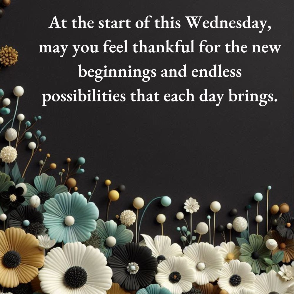 Positive Thankful Wednesday Blessings