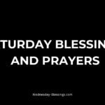 saturday blessings and prayers