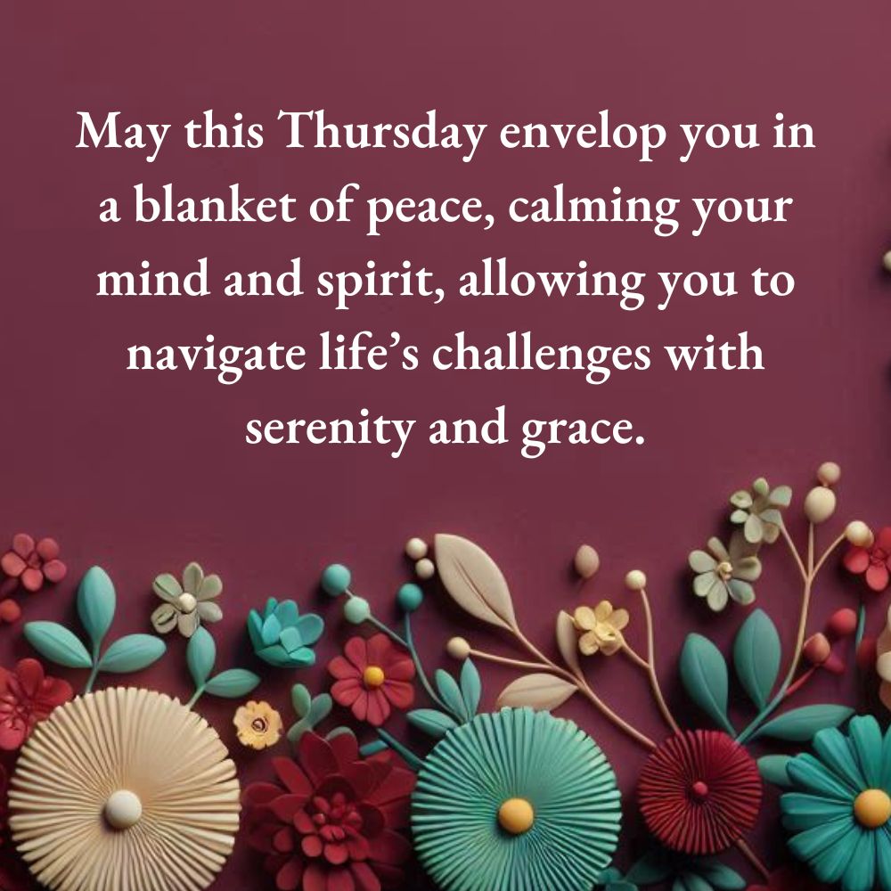 Thursday Blessings and Prayers