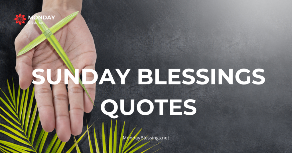 sunday blessings quotes