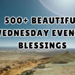 Beautiful Wednesday Evening Blessings