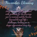 November blessings