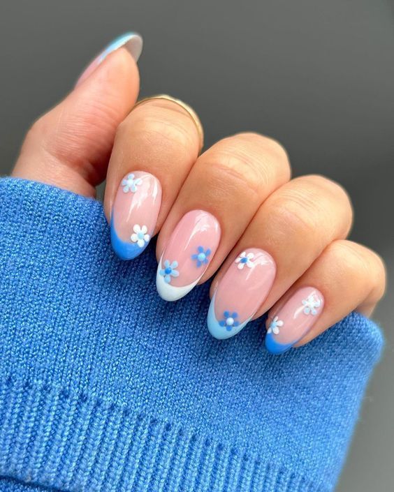 Blue Nails