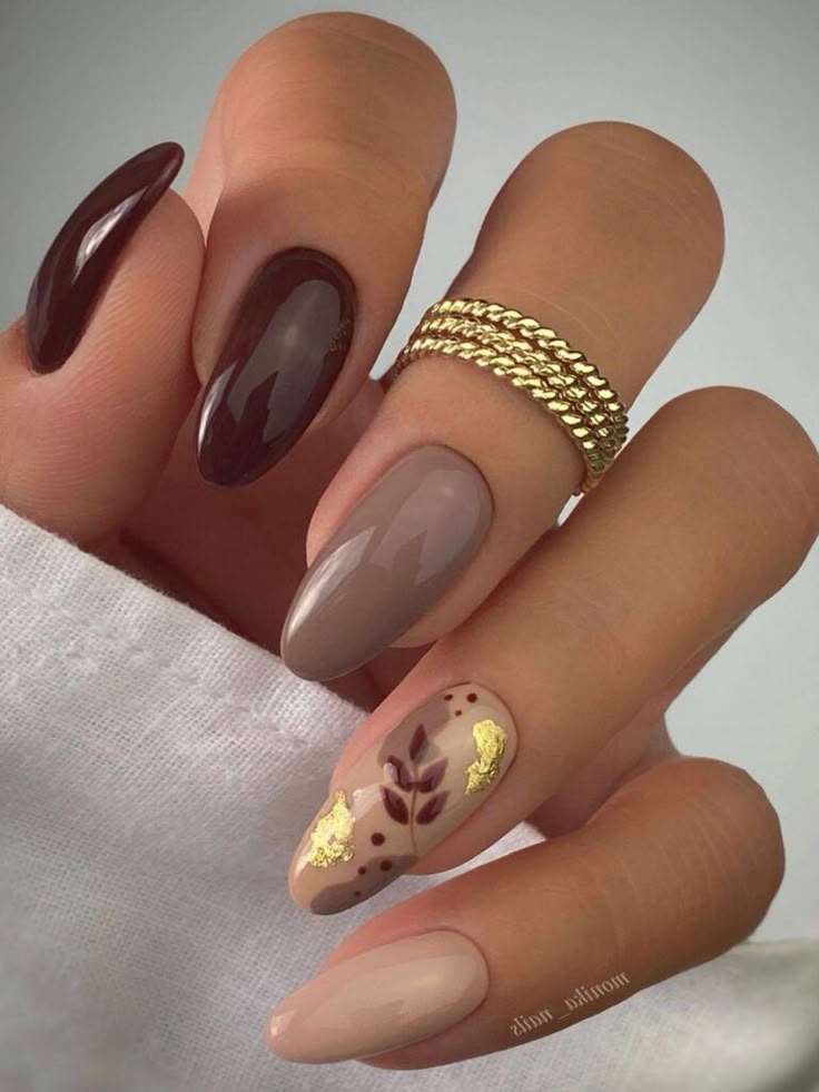 Brown Nails