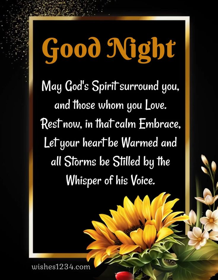 Prayer Good Night Blessings