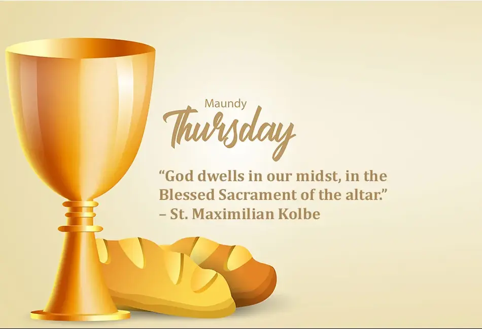 200+ Beautiful Holy Thursday Blessings Quotes With Images