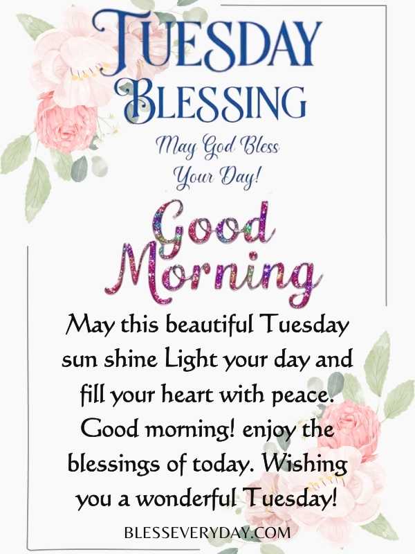 Thankful Inspiration Tuesday Blessings