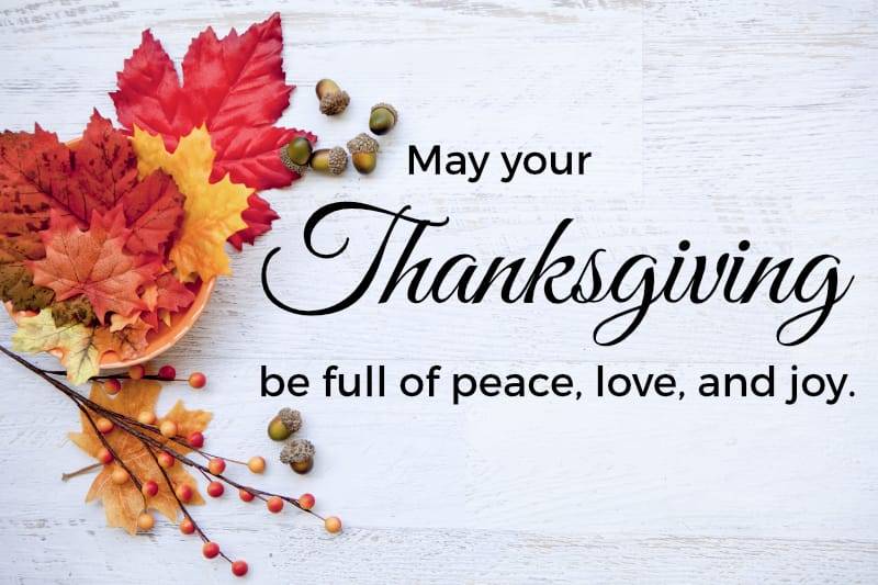 250+ Happy Thanksgiving Blessings and Quotes With Images