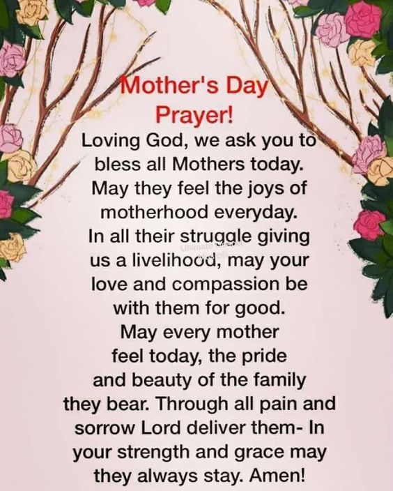 Happy Mothers Day Blessings