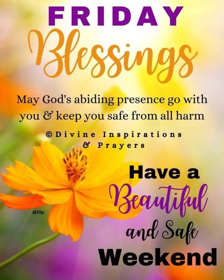 Friday Morning Blessings