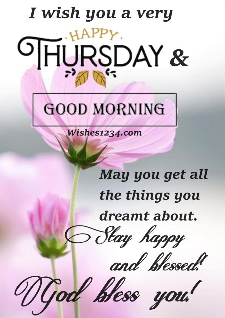 Inspiration Good Morning Thursday Blessings