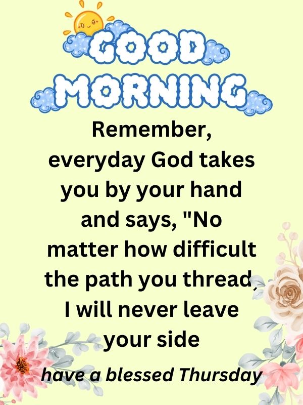 Thursday Morning Blessings