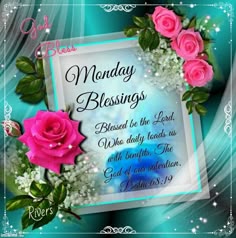 Monday Morning Blessings and Prayers