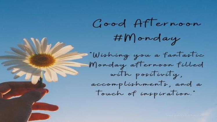 Good Afternoon Blessings