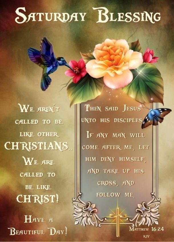 Weekend Saturday Blessings