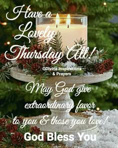 Thursday Prayers and Blessings