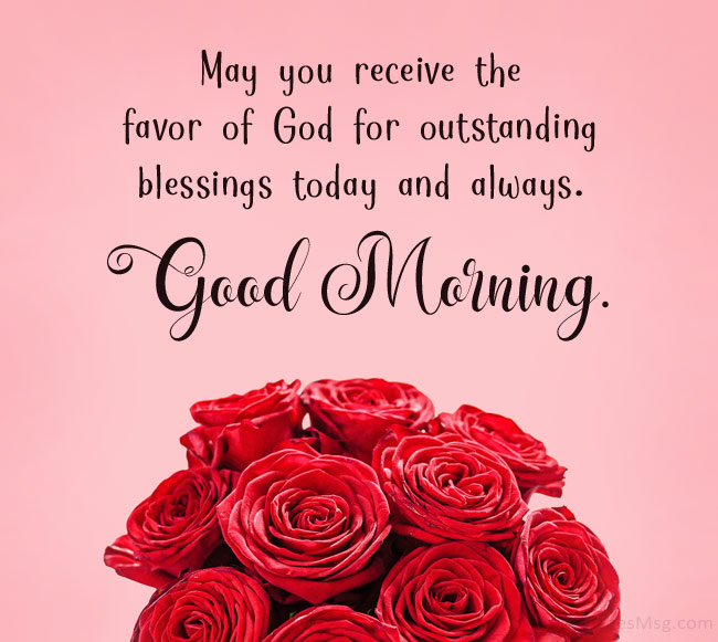 Morning Blessings Prayer