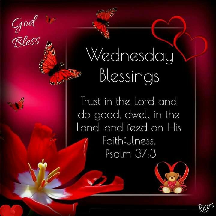 Wednesday Evening Blessings