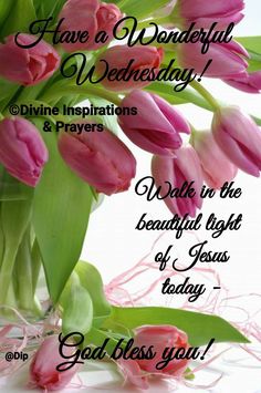 Good Morning Wednesday Blessings