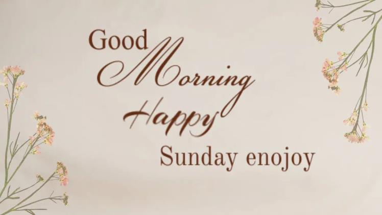 Happy Sunday Blessings for a Restful Day